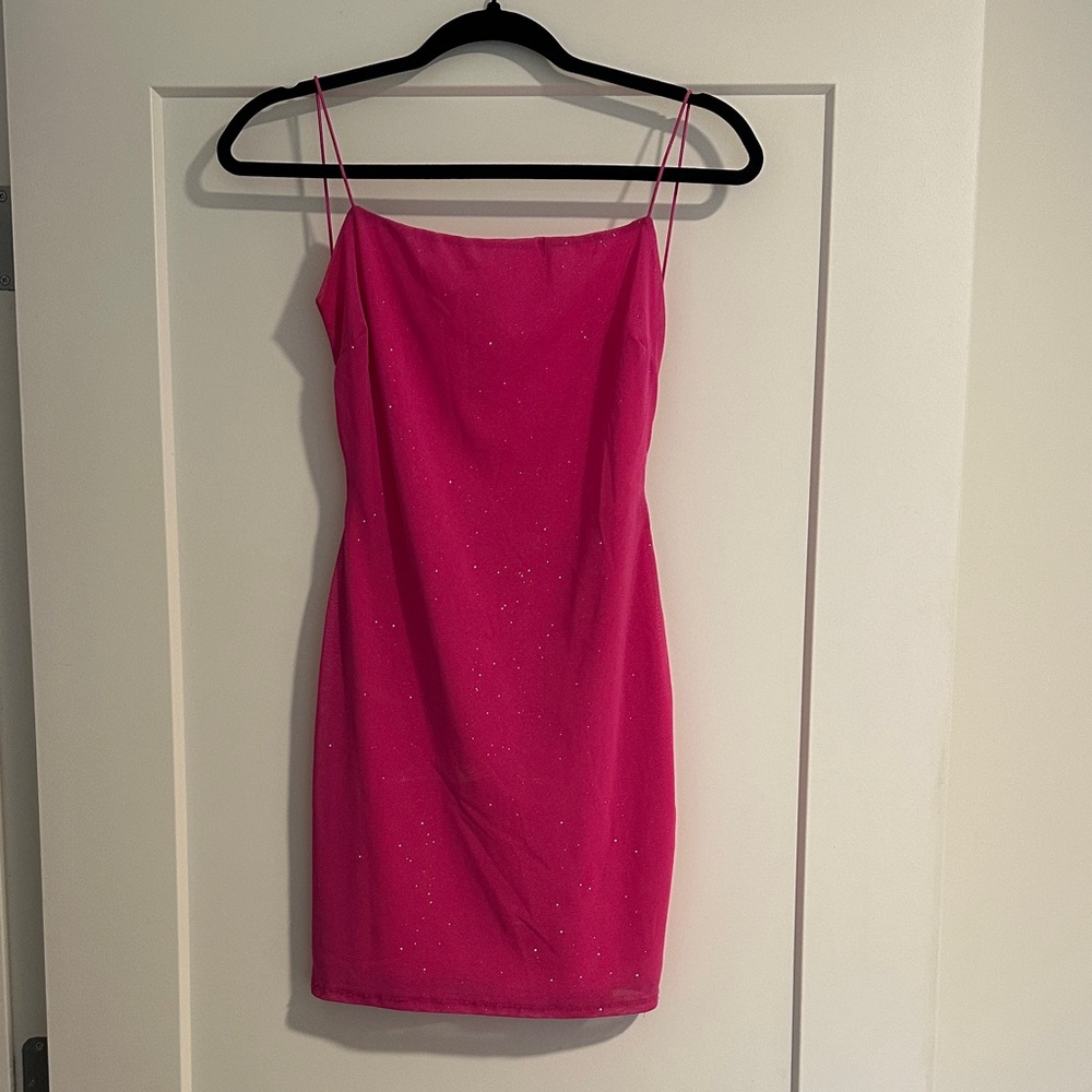 Pink Mini Dress